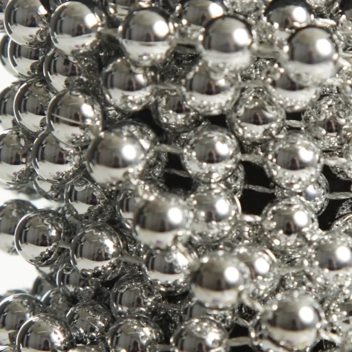 Silver Bead Chain Christmas Garland Best