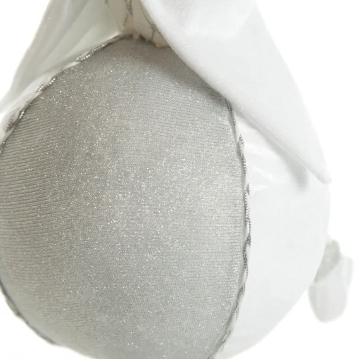 Silver Elf on Bauble Christmas Ornament Shop
