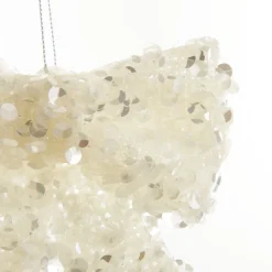 Silver Glitter Sequin Bow Online