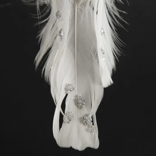 Silver Sequin Bird with Clip Best
