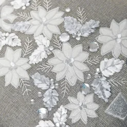 Silver Tree Cushion Cover Flash Sale