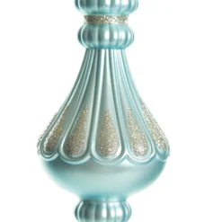 Sky Blue Christmas Finial Decoration Outlet