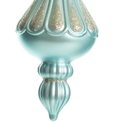Sky Blue Christmas Finial Decoration Outlet