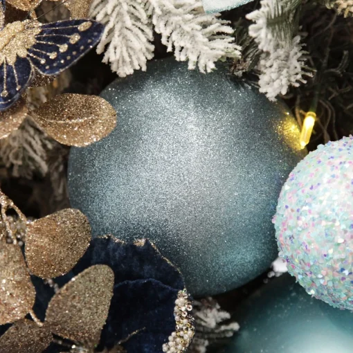 Sky Blue Jumbo Shatterproof Christmas Bauble Decoration Best