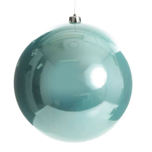 Sky Blue Jumbo Shatterproof Christmas Bauble Decoration Best