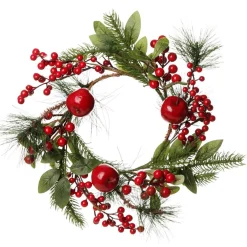 Small Apple and Berry Wreath Clearance