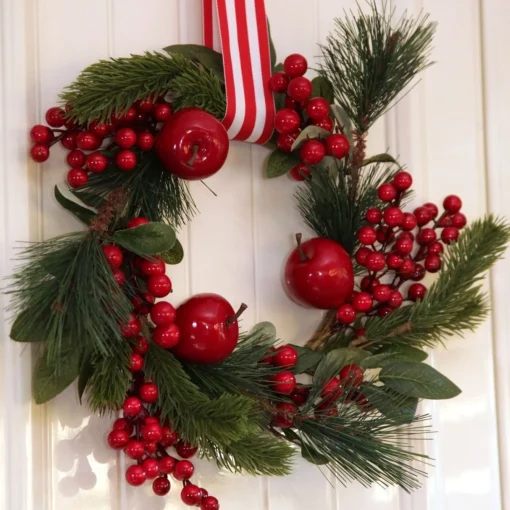 Small Apple and Berry Wreath Clearance