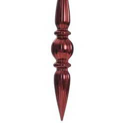 Small Red Christmas Finial Decoration - Set of 3 Outlet