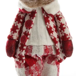 Standing Boy Reindeer Bobble Body Christmas Ornament Outlet