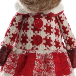 Standing Girl Reindeer Bobble Body Christmas Ornament Flash Sale