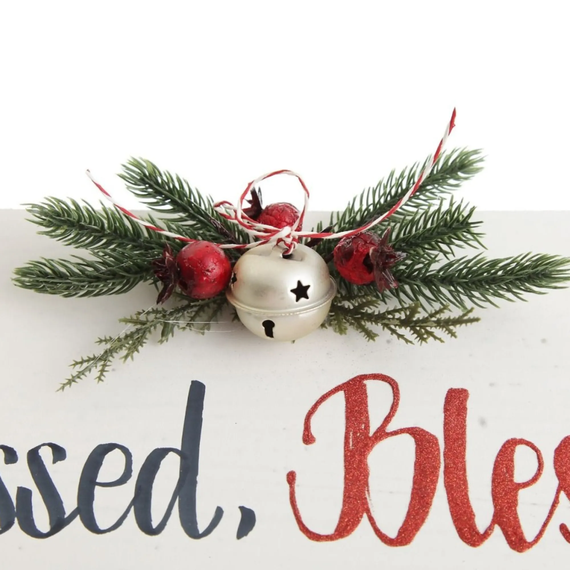 Stressed Blessed and Christmas Obsessed Wood Plaque Hot