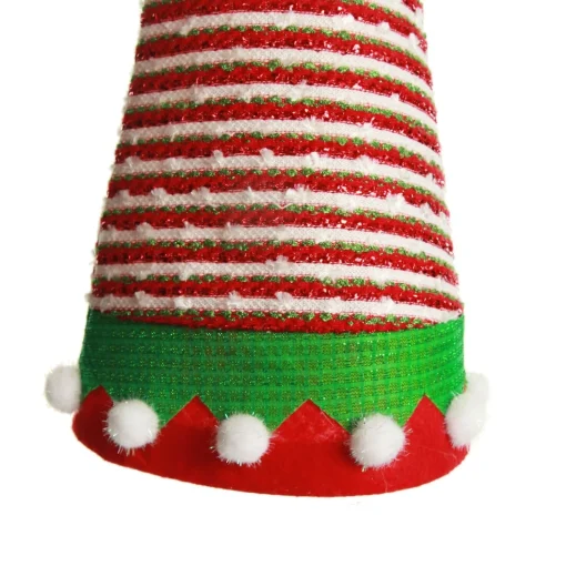 Striped Elf Hat Tree Topper Online