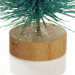 Teal Bottle Brush Tree - Small Set of 2 Shop