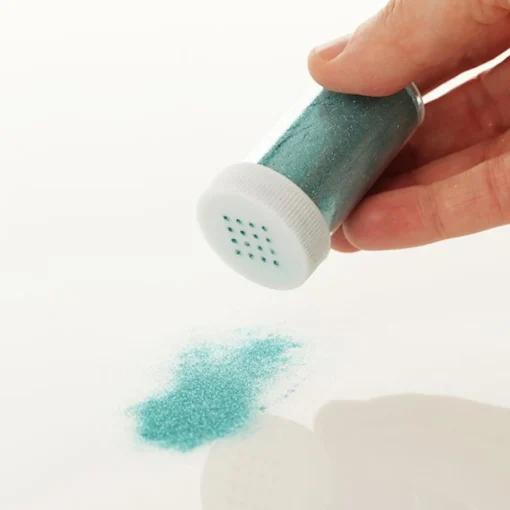 * The Christmas Cart Baby Blue Glitter Vial Cheap