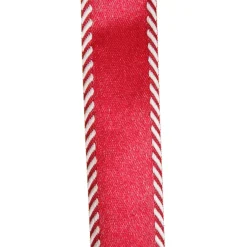 Three Assorted Burgundy and Tartan Ribbons Sale