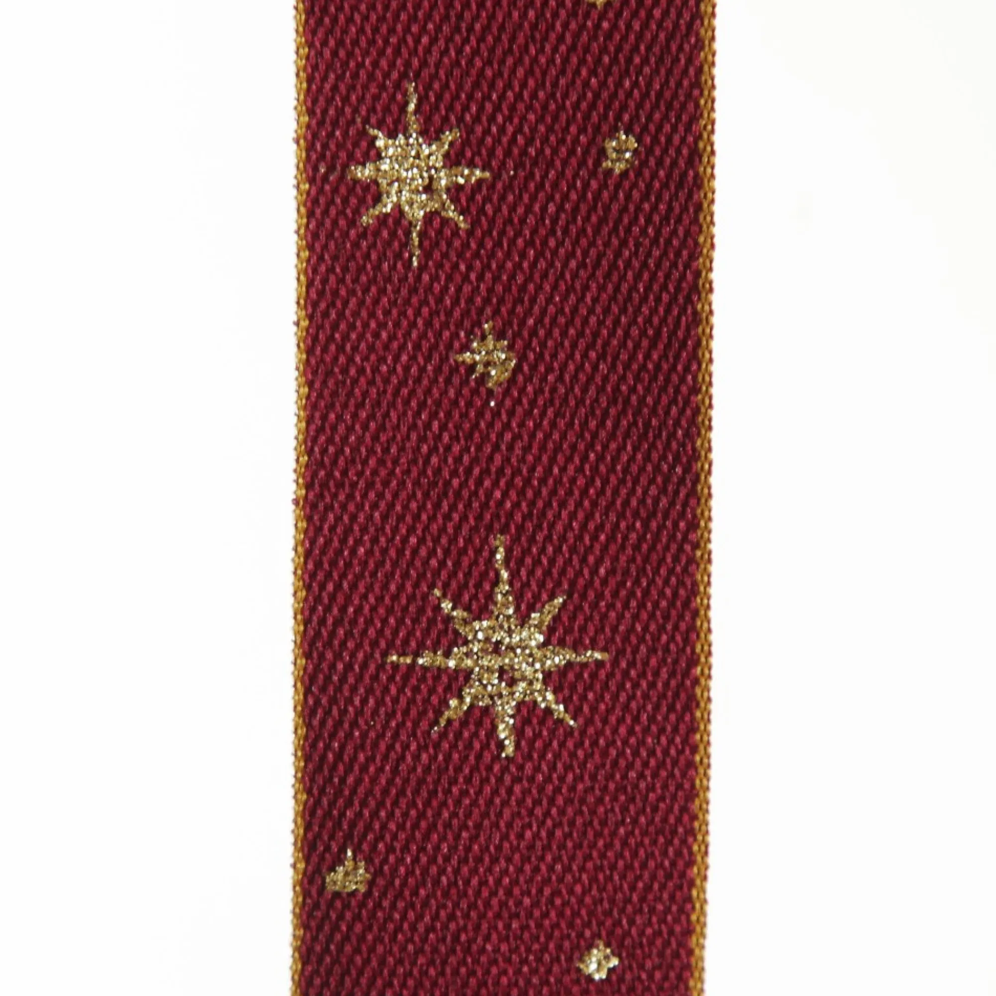 Three Assorted Burgundy and Gold Ribbons Store