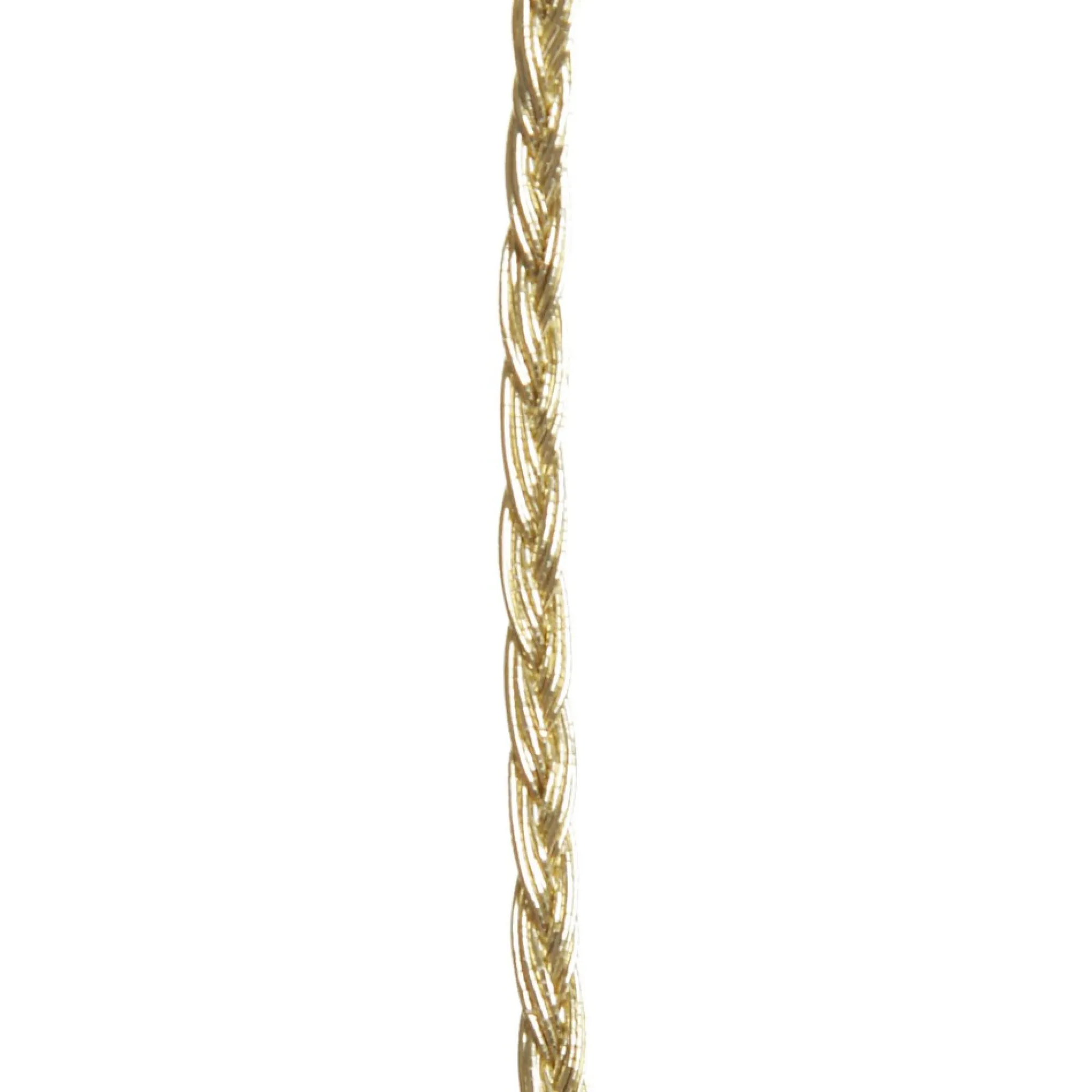 Three Assorted Ivory and Champagne Braid and Glitter Christmas Ribbons Best