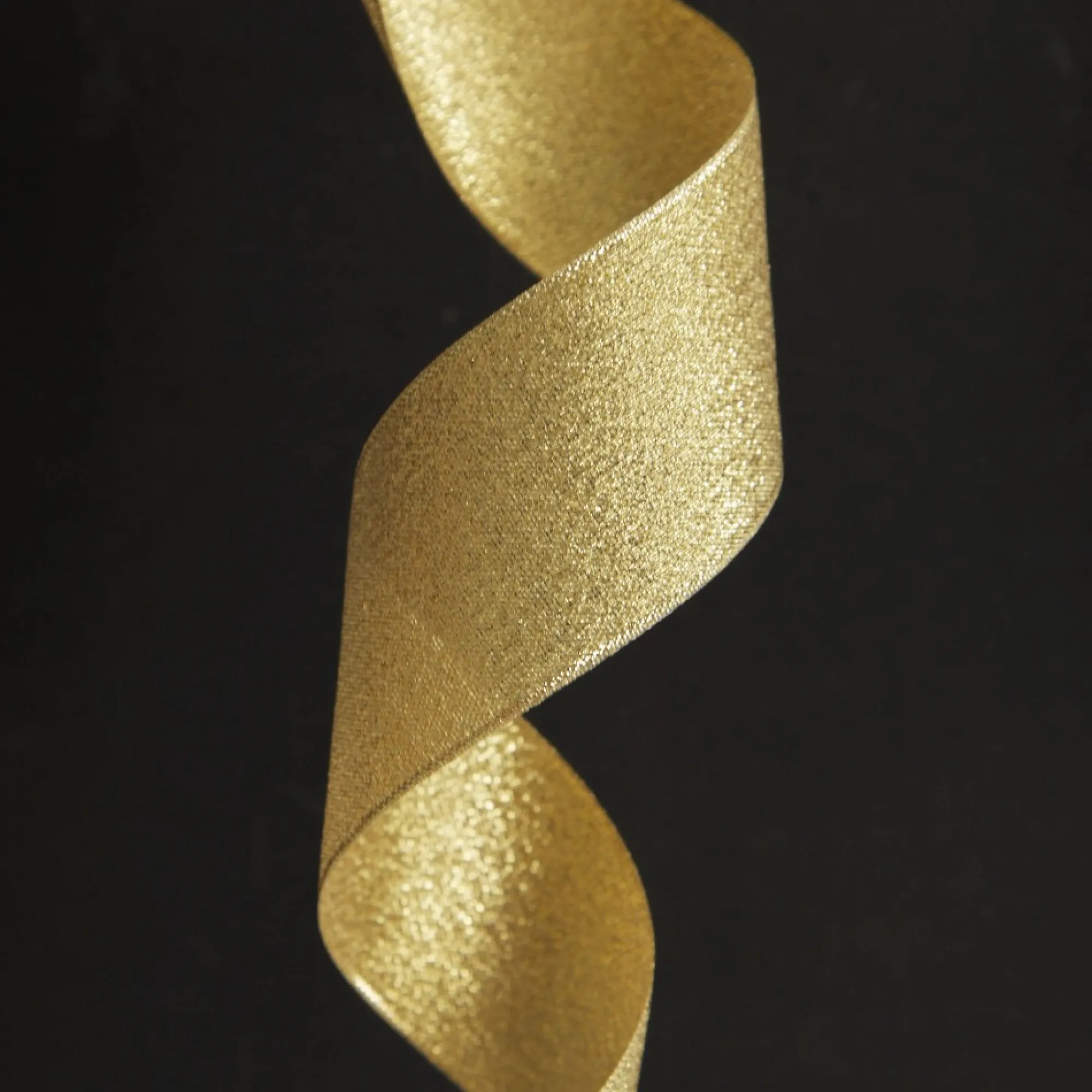 Three Assorted Ivory and Champagne Braid and Glitter Christmas Ribbons Best