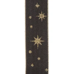 Three Assorted Silver and Blue Braid and Glitter Christmas Ribbons Clearance