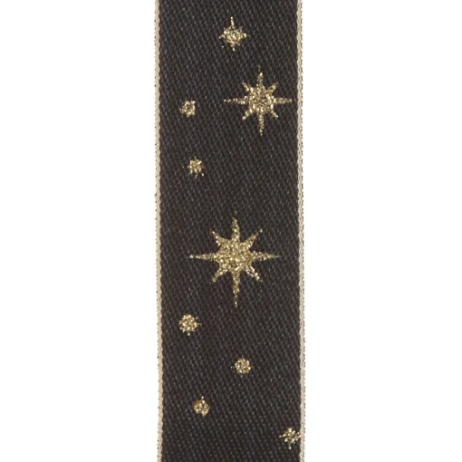 Three Assorted Silver and Blue Braid and Glitter Christmas Ribbons Clearance