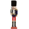 Traditional Christmas Wooden Nutcracker Soldier Ornament with Sword - Extra Large Sale