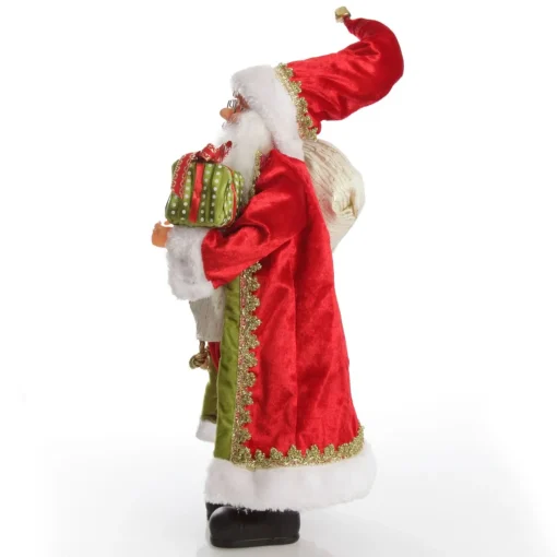 Traditional Standing Santa Christmas Ornament Store