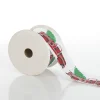 White Ribbon with Christmas Tree Farm Christmas Tree in Truck Print Cheap