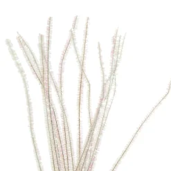 White Tinsel Chenille Stem Pipe Cleaners - Pack of 45 Store