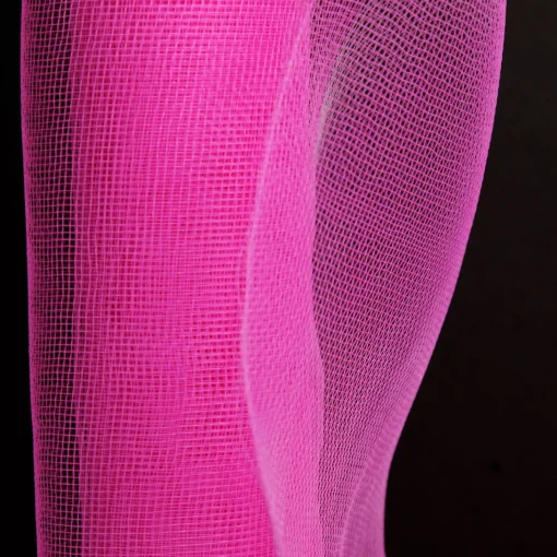 Wide Bright Pink Decomesh Roll Cheap