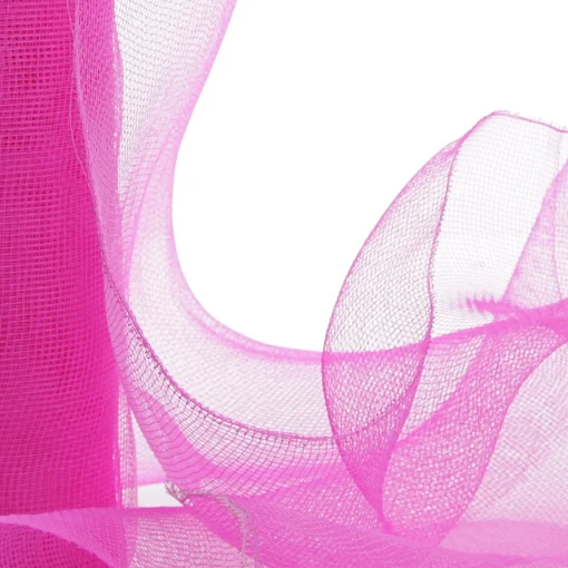 Wide Bright Pink Decomesh Roll Cheap