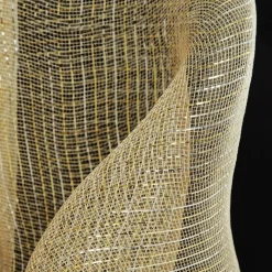 Wide Burlap Metallic Decomesh Roll Store