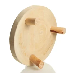 Wooden Footed Round Wooden Table Centrepiece Cheap