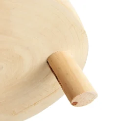 Wooden Footed Round Wooden Table Centrepiece Cheap